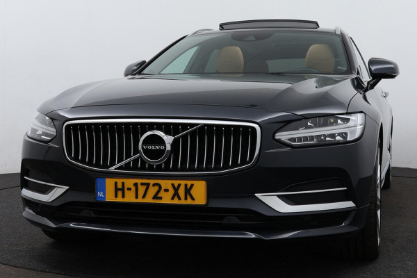 Volvo V90 2.0 T4 Business Luxury+(1e Eig, Dealer Onderh, NL-auto, Panorama, Camera, Lane assist, Head Up, StoelV, PDC V+A, Etc)