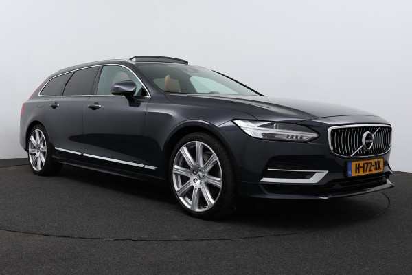 Volvo V90 2.0 T4 Business Luxury+(1e Eig, Dealer Onderh, NL-auto, Panorama, Camera, Lane assist, Head Up, StoelV, PDC V+A, Etc)