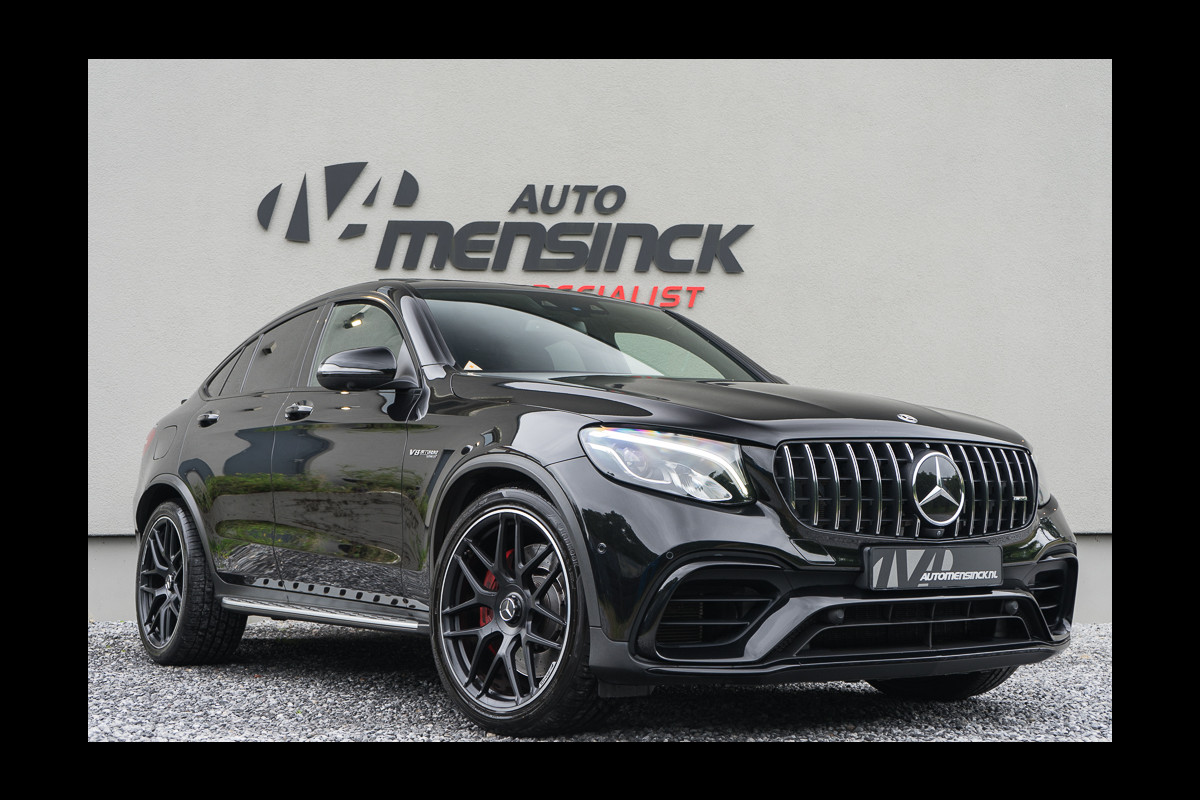 Mercedes-Benz GLC Coupé AMG 63 S 4MATIC+ / Sterrenhemel/ Leder/ Navigatie/ Burmester Sound System/ Schuif-/kanteldak/ 375kW (510PK)