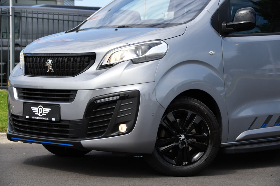 Peugeot Expert 2.0 BlueHDI 180 Long Sport DC 98/350 Limited Edition 360 Camera, Cruise, 177PK, Automaat, Sensoren, LED, Leder, 2 x Schuifdeur, UNIEK!