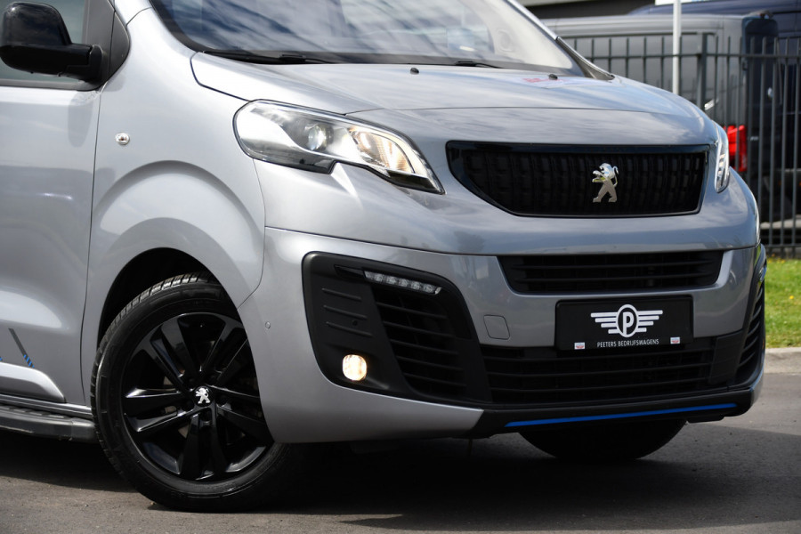 Peugeot Expert 2.0 BlueHDI 180 Long Sport DC 98/350 Limited Edition 360 Camera, Cruise, 177PK, Automaat, Sensoren, LED, Leder, 2 x Schuifdeur, UNIEK!