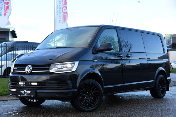 Volkswagen Transporter 2.0 TDI L2H1 DC 4Motion Highline Black Edition Camera, Cruise, Automaat, Multimedia, 204Pk, 2 x schuifdeur, LED,