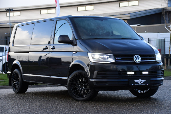 Volkswagen Transporter 2.0 TDI L2H1 DC 4Motion Highline Black Edition Camera, Cruise, Automaat, Multimedia, 204Pk, 2 x schuifdeur, LED,