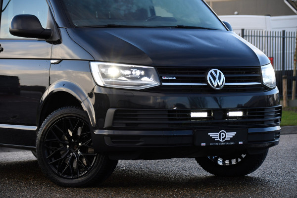 Volkswagen Transporter 2.0 TDI L2H1 DC 4Motion Highline Black Edition Camera, Cruise, Automaat, Multimedia, 204Pk, 2 x schuifdeur, LED,