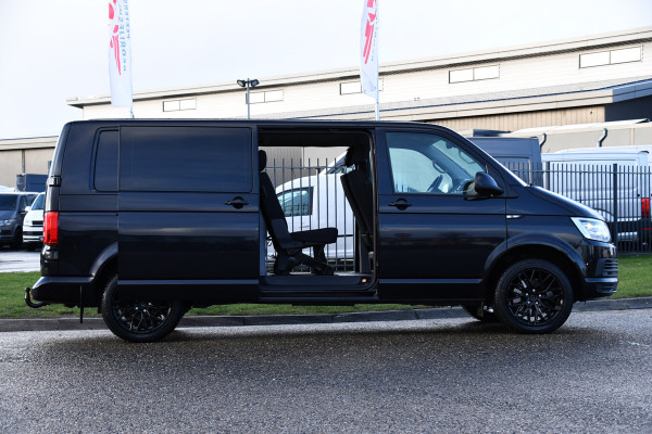 Volkswagen Transporter 2.0 TDI L2H1 DC 4Motion Highline Black Edition Camera, Cruise, Automaat, Multimedia, 204Pk, 2 x schuifdeur, LED,