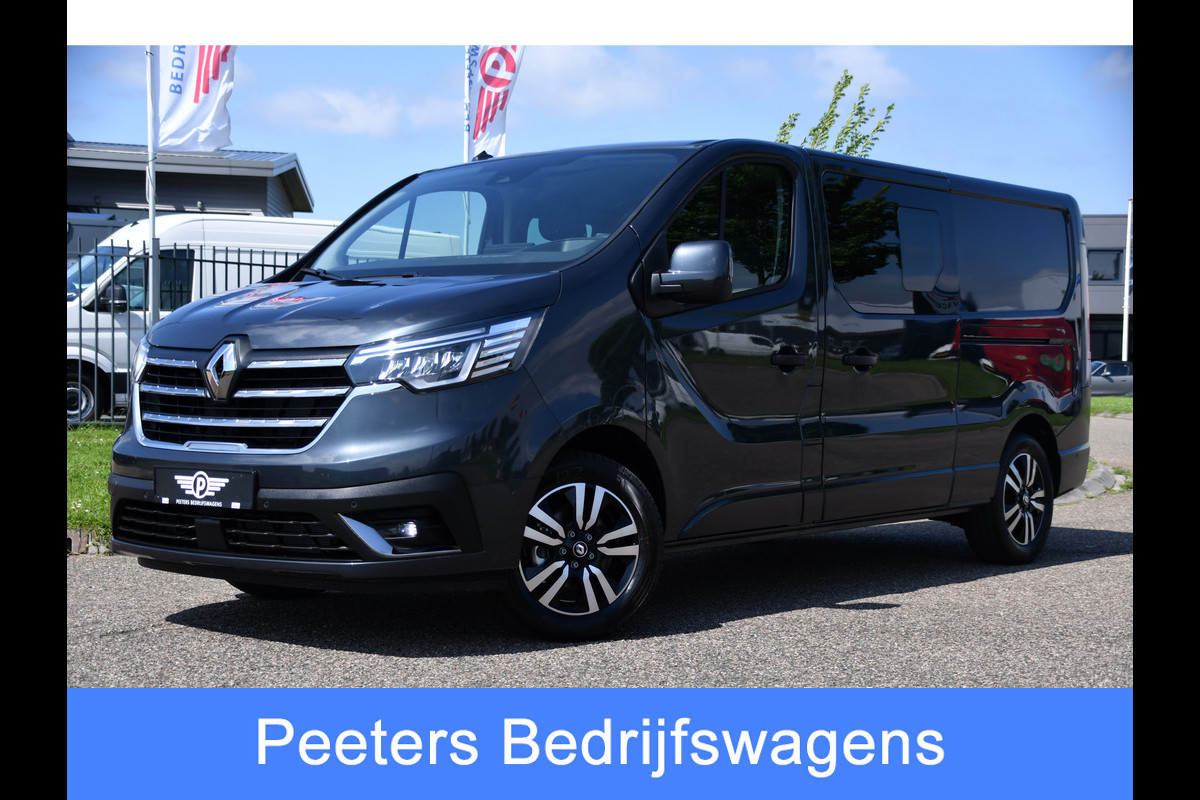 Renault Trafic 2.0 dCi 170 T29 L2H1 DC Luxe Adaptieve Cruise, Camera, Carplay, 2 x Schuifdeur, Automaat, 170PK,