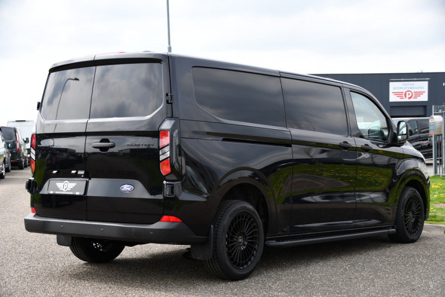 Ford Transit Custom 300 2.0 TDCI L2H1 Black Edition Adaptieve Cruise, Camera, Automaat, 136PK, Multimedia, BLIS, LED, BOM VOL!