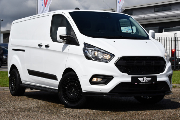 Ford Transit Custom Black & White Edition 340 2.0 TDCI L2H1 Camera, Automaat, Cruise, Carplay, Trekhaak, Stoelverm., PDC, 130 PK