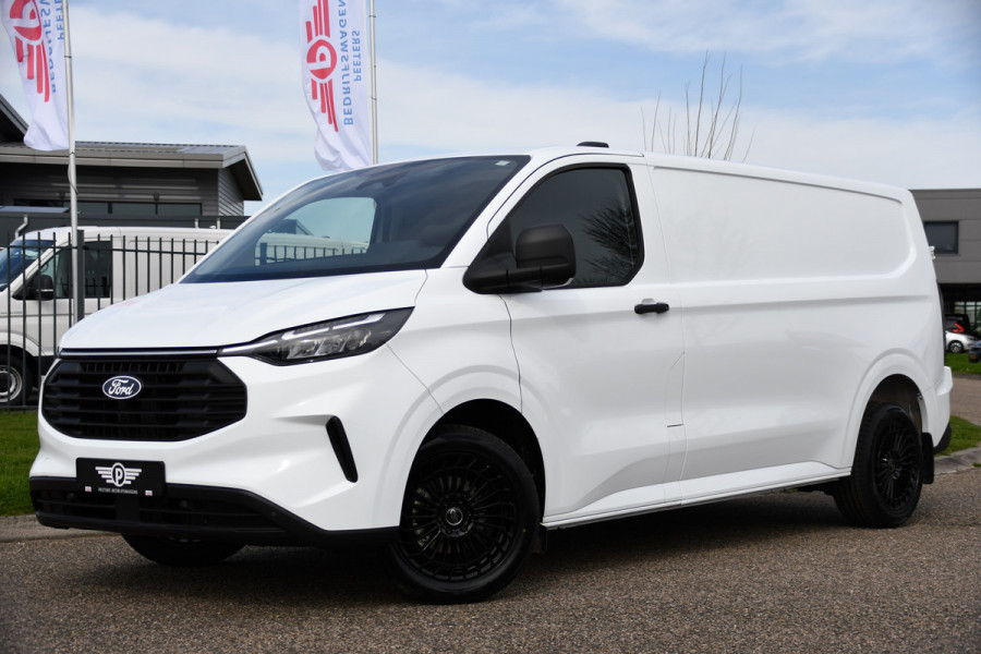 Ford Transit Custom 320 2.0 TDCI L2H1 Black & White Edition Virtual, Adaptieve Cruise, Camera, Automaat, Carplay, 170PK,