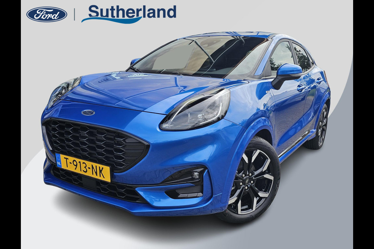 Ford Puma 1.0 EcoBoost Hybrid ST-Line X Bellen voor bezichtigen! | Digitaal dashboard | Half leder | B&O geluidssysteem | Adaptive cruise control | Lane assist | Climate control | Demo!