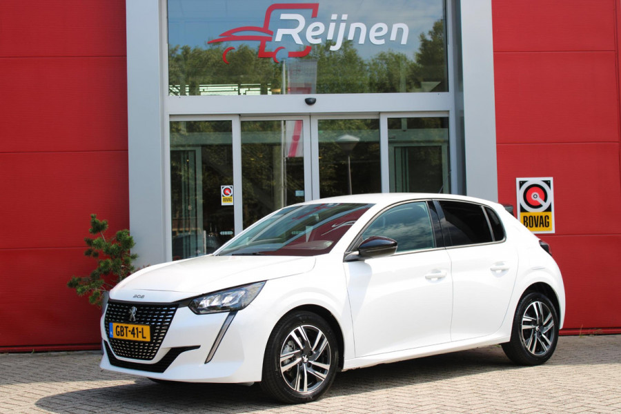 Peugeot 208 1.2 100PK AUTOMAAT ALLURE PACK | NAVIGATIE 10" TOUCHSCREEN | APPLE CARPLAY/ANDROID AUTO | 3-D I COCKPIT | LICHTMETALEN VELGEN | LED KOPLAMPEN | CRUISE CONTROL | CLIMATE CONTROL | ACHTERUITRIJ CAMERA |