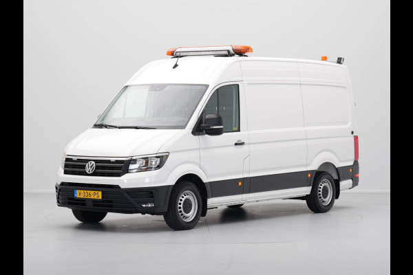 Volkswagen Crafter 35 2.0 TDI 177pk L3H3 Comfortline Navigatie Trekhaak Voorruit Verwarming Comfortstoel