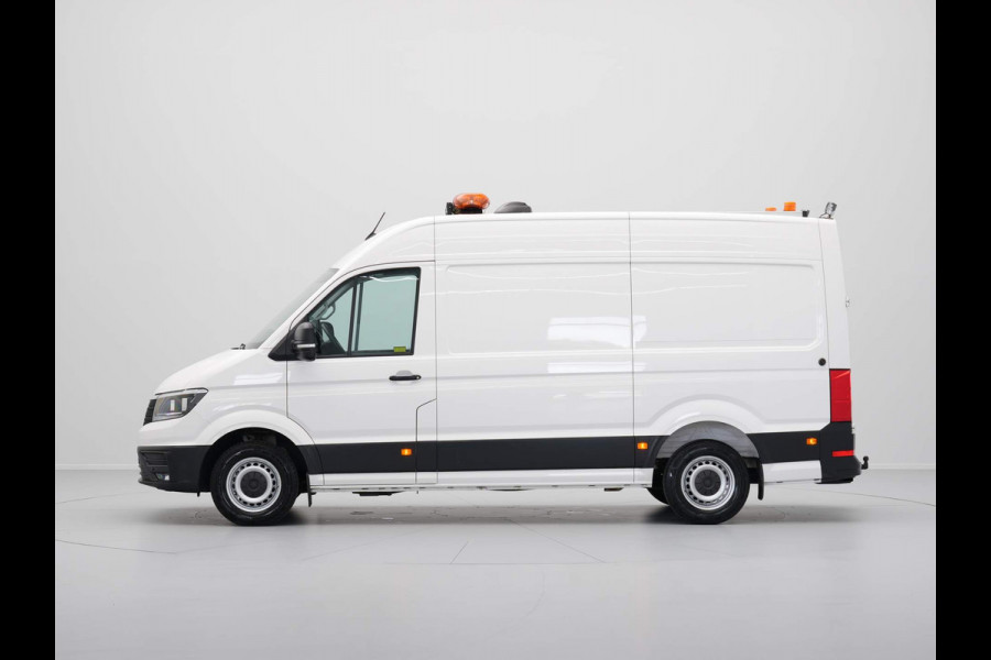 Volkswagen Crafter 35 2.0 TDI 177pk L3H3 Comfortline Navigatie Trekhaak Voorruit Verwarming Comfortstoel