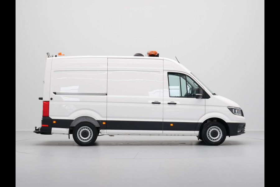 Volkswagen Crafter 35 2.0 TDI 177pk L3H3 Comfortline Navigatie Trekhaak Voorruit Verwarming Comfortstoel