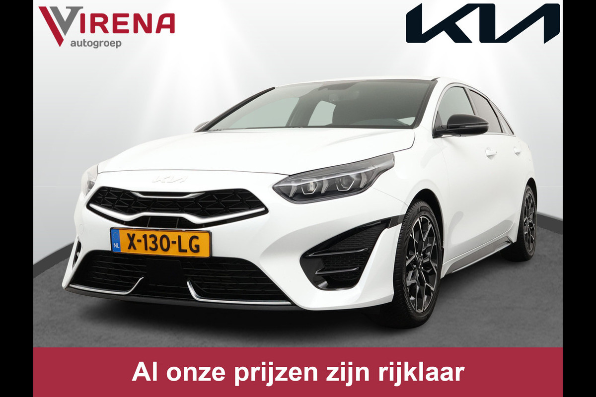 Kia ProCeed 1.5 T-GDi GT-Line LED Koplampen - Adaptief Cruise Control - Navigatie- Climate Control - Apple/Android Carplay - Fabrieksgarantie tot 14-12-2030