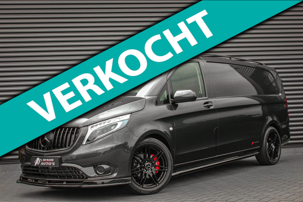 Mercedes-Benz Vito EXTRA LANG BLACK EDITION AMG- EDITION / AUTOMAAT / DIRECT RIJDEN / FULL OPTIONS / VERLAAGD / UNIEK / NAVIGATIE