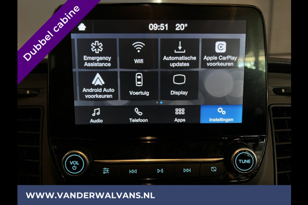 Ford Transit 2.0 TDCI 170pk L4H3 Dubbele Cabine Euro6 Airco | Camera | Apple Carplay | Android Auto | Trekhaak Cruisecontrol, Parkeersensoren, 5-Zits, Verwarmde voorruit