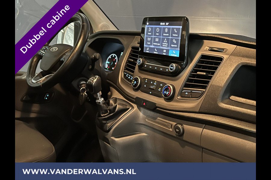 Ford Transit 2.0 TDCI 170pk L4H3 Dubbele Cabine Euro6 Airco | Camera | Apple Carplay | Android Auto | Trekhaak Cruisecontrol, Parkeersensoren, 5-Zits, Verwarmde voorruit