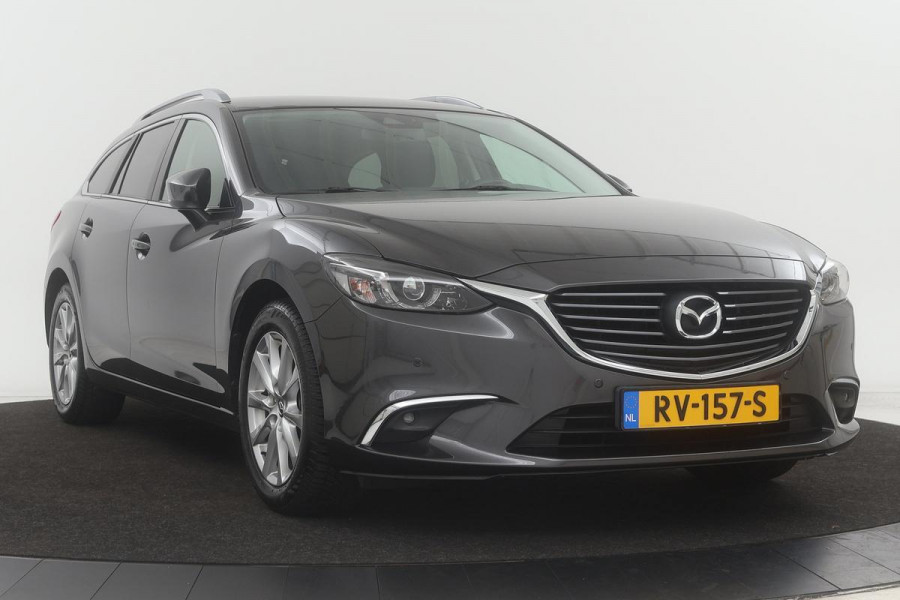 Mazda 6 2.0 SkyActive-G 165 GT-M | Leder | Stoelverwarming | Trekhaak | Camera | Carplay | Navigatie | Full LED | Climate control