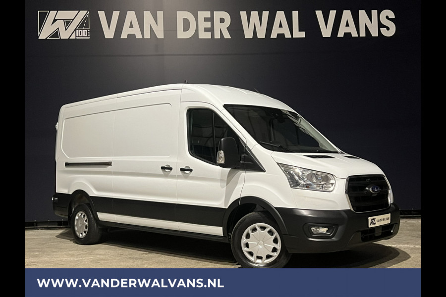 Ford Transit 2.0 TDCI 130pk L3H2 Euro6 Airco | Navigatie | Apple Carplay | LED | Cruisecontrol Android Auto, Verwarmde voorruit, Stoelverwarming, Parkeersensoren, Bijrijdersbank