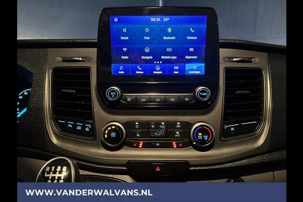 Ford Transit 2.0 TDCI 130pk L3H2 Euro6 Airco | Navigatie | Apple Carplay | LED | Cruisecontrol Android Auto, Verwarmde voorruit, Stoelverwarming, Parkeersensoren, Bijrijdersbank