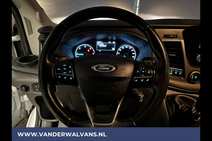 Ford Transit 2.0 TDCI 185pk L3H2 Euro6 Airco | Camera | Apple Carplay | LED | Cruisecontrol Android Auto, Parkeersensoren, Verwarmde voorruit, Stoelverwarming, Bijrijdersbank