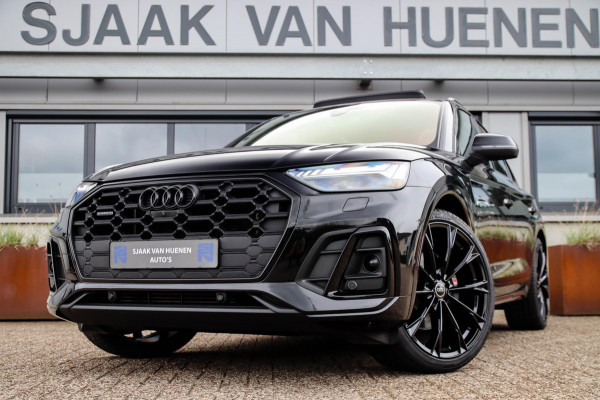 Audi Q5 50 TFSI e Quattro Competition Pro Line S S-Line 299pk Automaat! NIEUW MODEL|Panoramadak|Luchtvering|Virtual Cockpit|Matrix