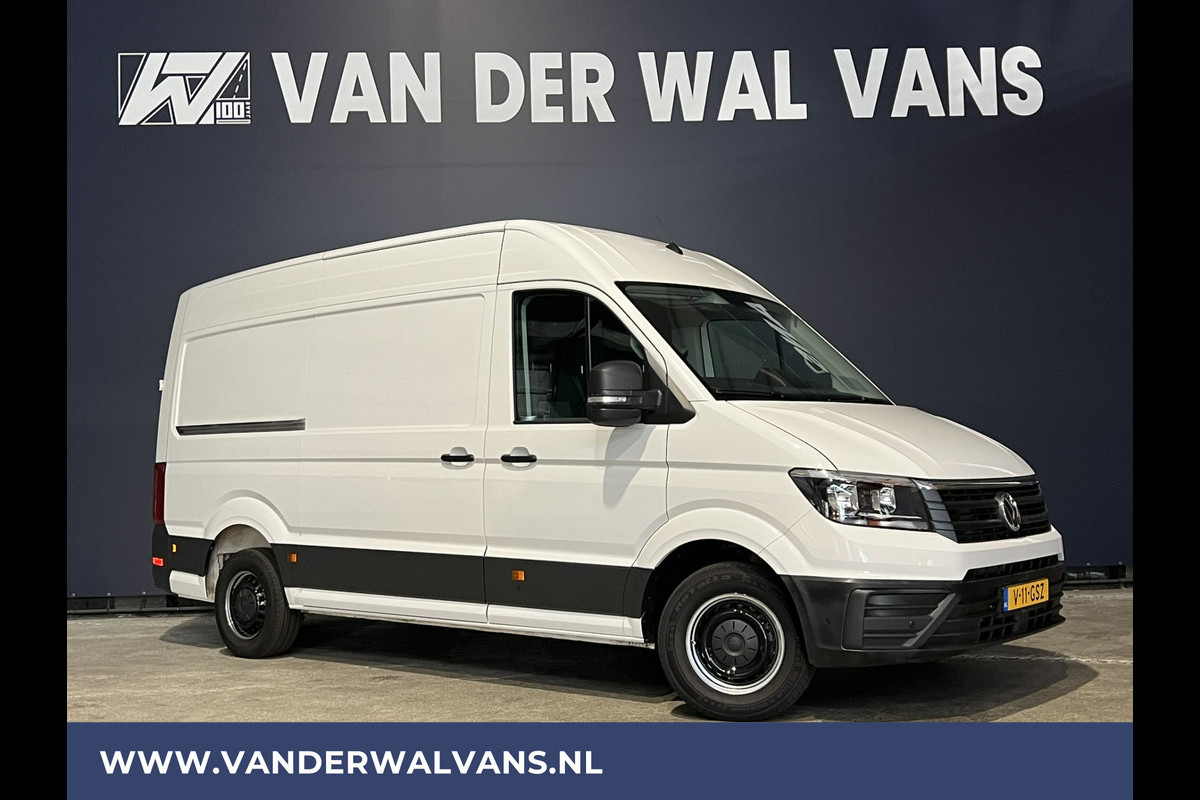 Volkswagen Crafter 2.0 TDI 177pk L3H3 L2H2 Achterwielaandrijving 3500kg Trekhaak Euro6 Airco | Apple Carplay Android Auto, Parkeersensoren, Bijrijdersbank