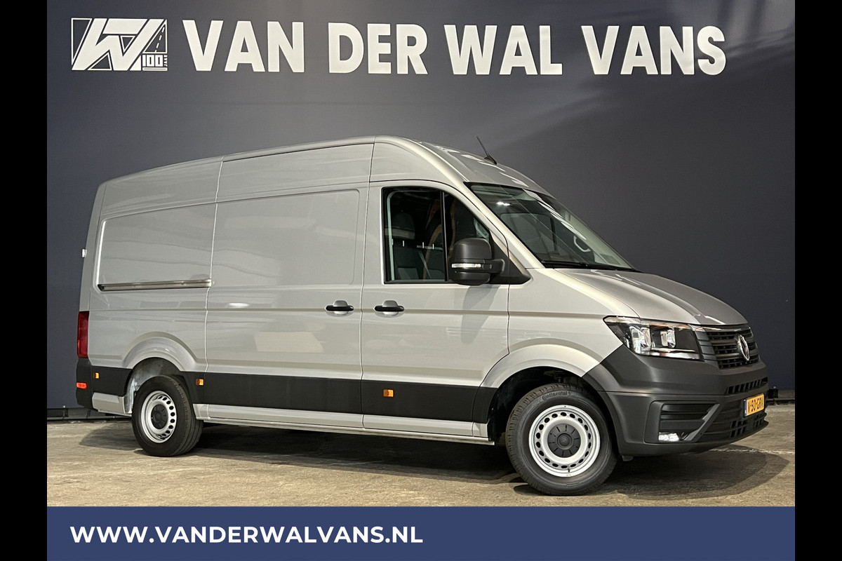 Volkswagen Crafter 2.0 TDI 140pk L3H3 L2H2 Euro6 Airco | Camera | Apple Carplay | 3000kg Trekhaak Android Auto, Cruisecontrol, Chauffeursstoel, Bijrijdersbank