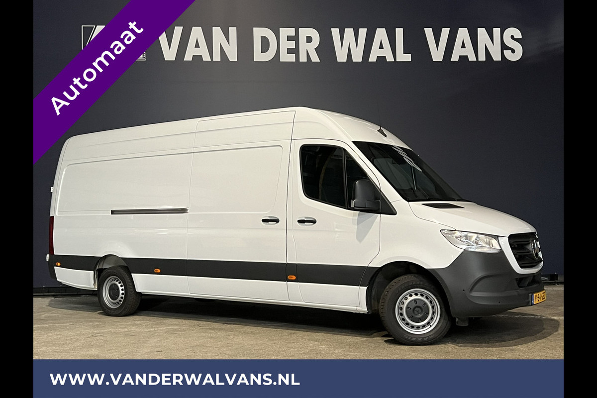 Mercedes-Benz Sprinter 317 CDI 170pk 9G-Tronic Automaat L3H2 Fabrieksgarantie Euro6 Airco | Camera | Navigatie | Cruisecontrol Parkeersensoren, cruisecontrol, Chauffeursstoel, Stoelverwarming, Bijrijdersbank