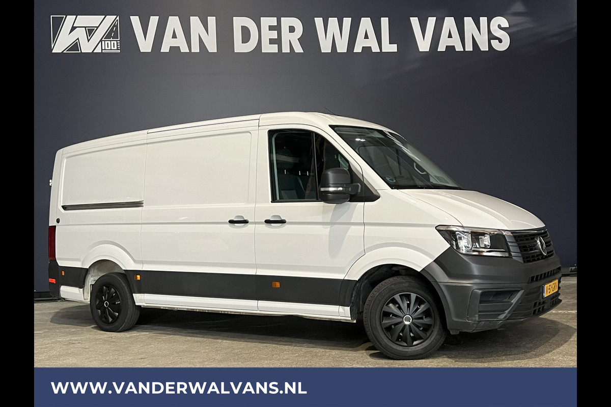 Volkswagen Crafter 2.0 TDI 140pk L3H2 L2H1 Euro6 Airco | 2x Zijdeur | Camera | Apple Carplay Android Auto, Bijrijdersbank