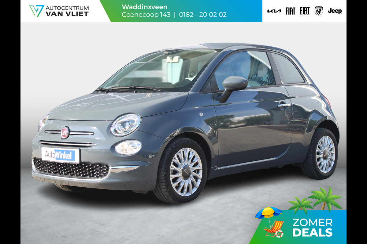 Fiat 500 Hybrid Lounge | Airco | Cruise | Apple Carplay | 15" | Priv. glass