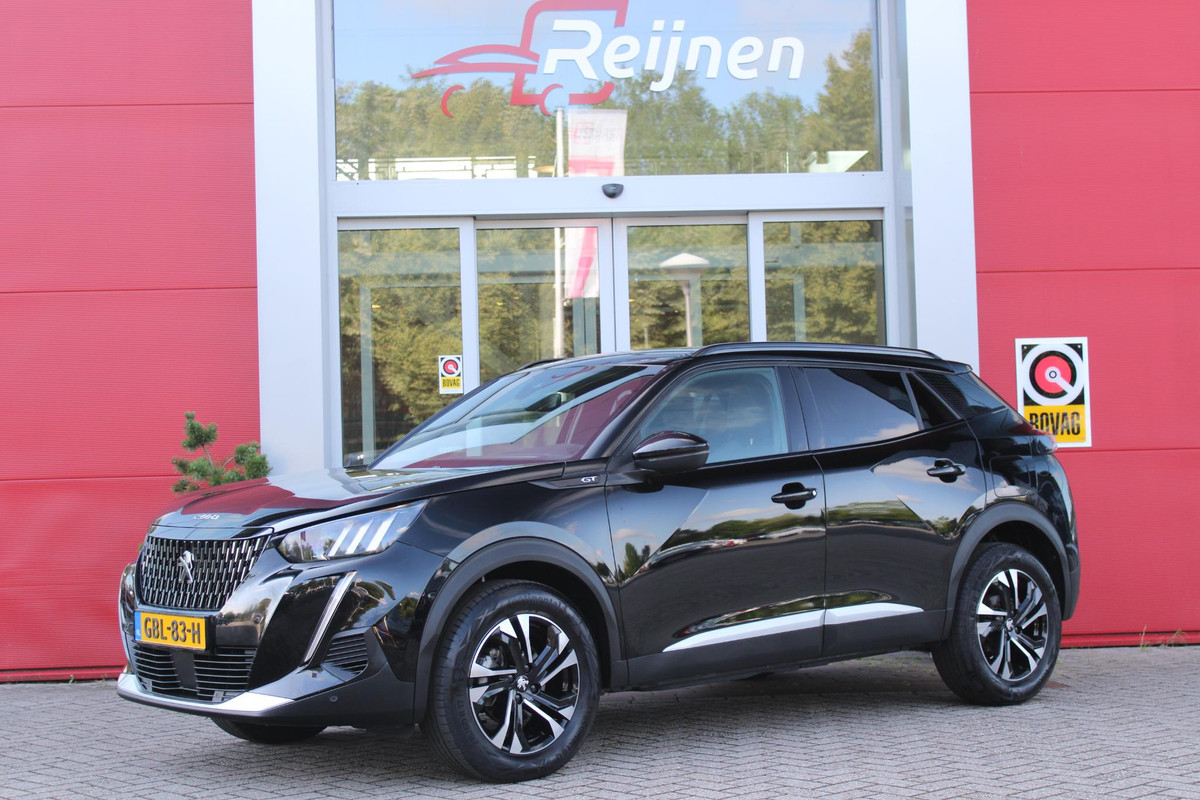 Peugeot 2008 1.2 130PK AUTOMAAT GT | NAVIGATIE 10" TOUCHSCREEN | APPLE CARPLAY/ANDROID AUTO | ACHTERUITRIJ CAMERA | 3-D INSTRUMENTENPANEEL | LICHTMETALEN VELGEN | CLIMATE CONTROL | ADAPTIVE CRUISE CONTROL | FULL LED KOPLAMPEN | DAB+ RADIO | STOEL VERWARMING |