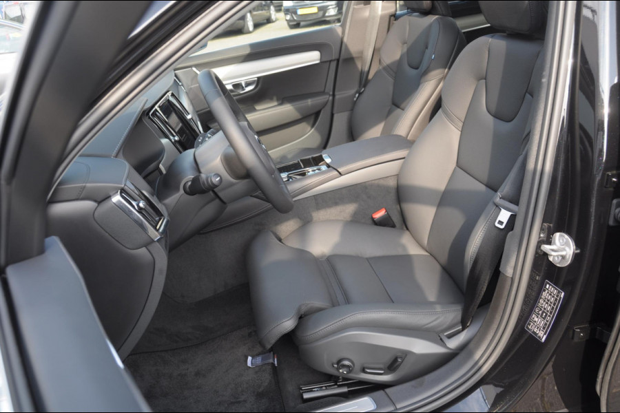 Volvo S90 T8 455PK Automaat AWD Ultimate Bright / Luchtvering/ Harman Kardon Audio / Google Services / Elektrisch bedienbare voorstoelen met geheugen functie / Achteruitrijcamera / Long Range / Panoramadak /