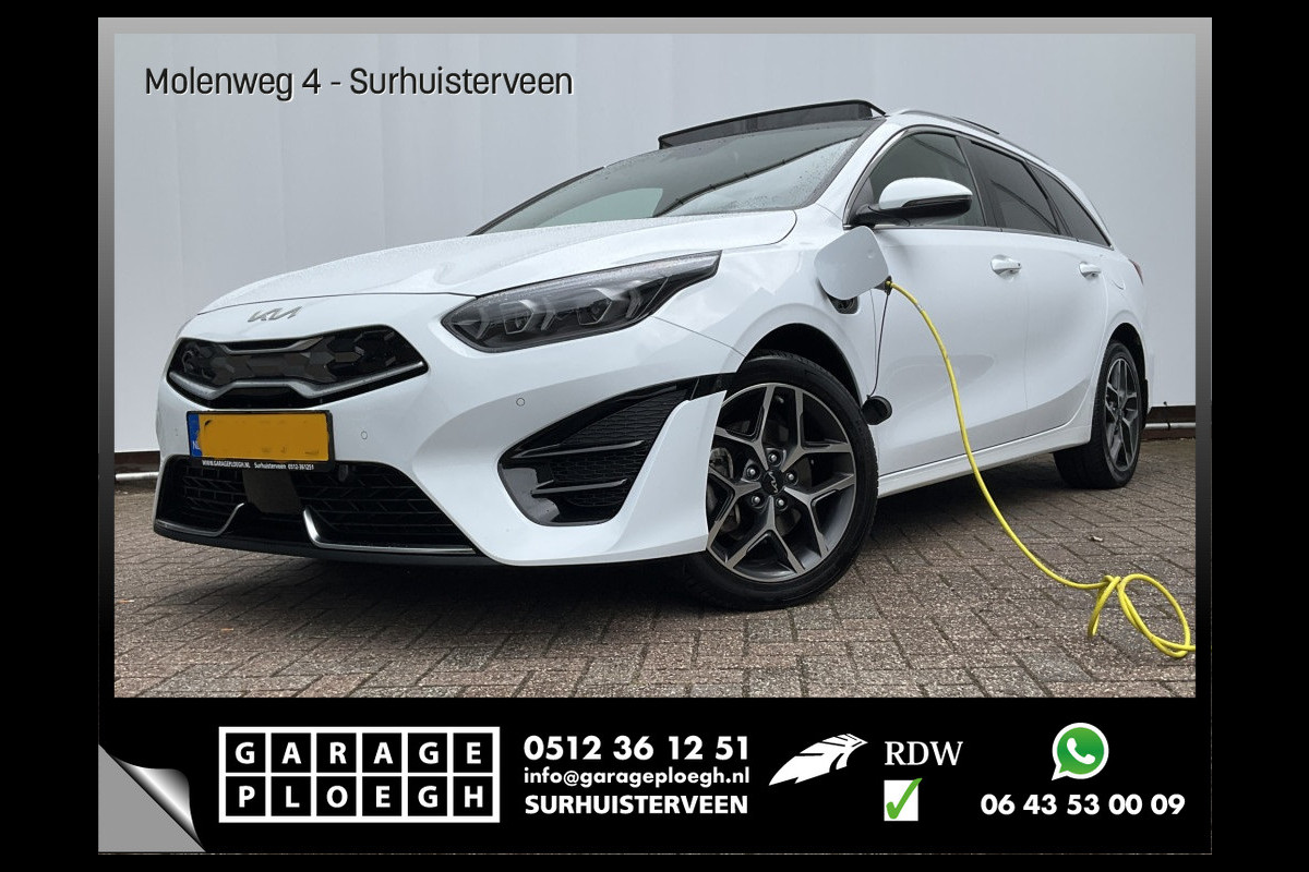 Kia Ceed Sportswagon 1.6 GDI PHEV Vol opies! Pano.dak Leer Stoel/stuurverw+koeling ExecutiveLine Plug-in