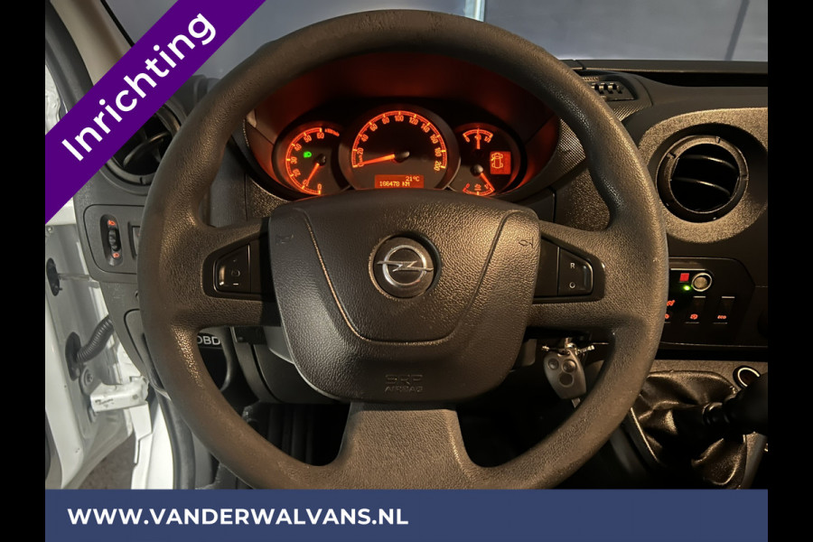 Opel Movano 2.3 CDTI 146pk L3H2 Dubbel Lucht 3500kg Trekhaak inrichting Euro6 Airco | Imperiaal | Omvormer, Camera, Navigatie, Parkeersensoren, Cruisecontrol, Trap, Bijrijdersbank