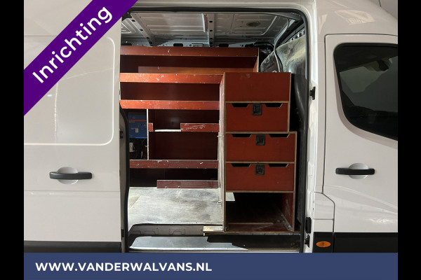 Opel Movano 2.3 CDTI 146pk L3H2 Dubbel Lucht 3500kg Trekhaak inrichting Euro6 Airco | Imperiaal | Omvormer, Camera, Navigatie, Parkeersensoren, Cruisecontrol, Trap, Bijrijdersbank