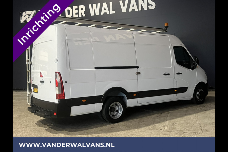 Opel Movano 2.3 CDTI 146pk L3H2 Dubbel Lucht 3500kg Trekhaak inrichting Euro6 Airco | Imperiaal | Omvormer, Camera, Navigatie, Parkeersensoren, Cruisecontrol, Trap, Bijrijdersbank