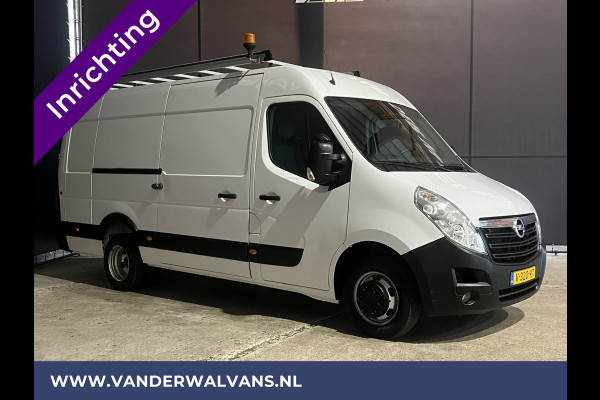 Opel Movano 2.3 CDTI 146pk L3H2 Dubbel Lucht 3500kg Trekhaak inrichting Euro6 Airco | Imperiaal | Omvormer, Camera, Navigatie, Parkeersensoren, Cruisecontrol, Trap, Bijrijdersbank