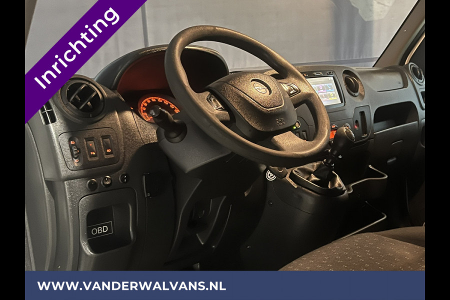 Opel Movano 2.3 CDTI 146pk L3H2 Dubbel Lucht 3500kg Trekhaak inrichting Euro6 Airco | Imperiaal | Omvormer, Camera, Navigatie, Parkeersensoren, Cruisecontrol, Trap, Bijrijdersbank