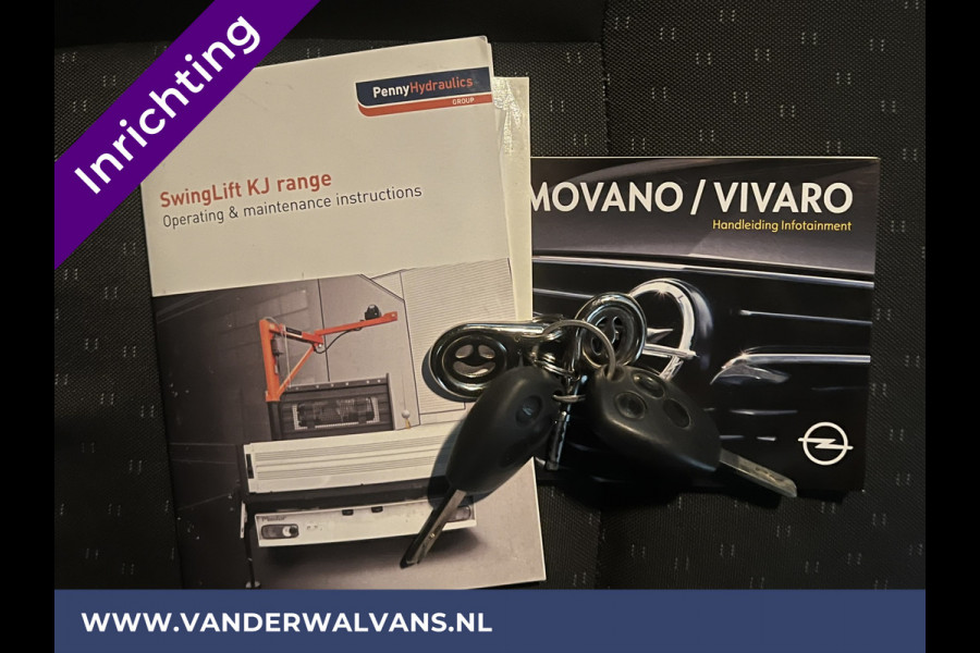 Opel Movano 2.3 CDTI 146pk L3H2 Dubbel Lucht 3500kg Trekhaak inrichting Euro6 Airco | Imperiaal | Omvormer, Camera, Navigatie, Parkeersensoren, Cruisecontrol, Trap, Bijrijdersbank