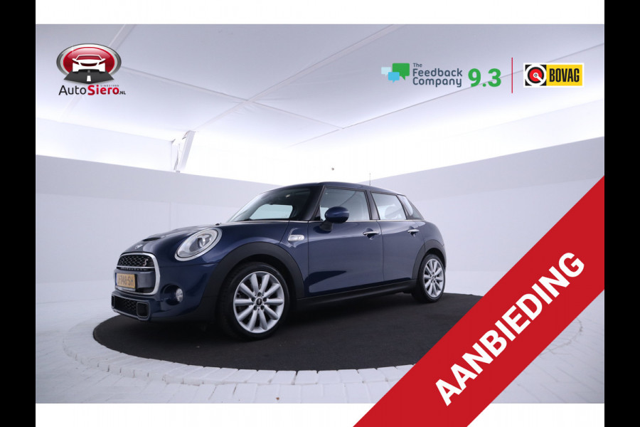 MINI Mini 2.0 Cooper S Chili Serious Business Stoelverwarming, Cruise, Half leer