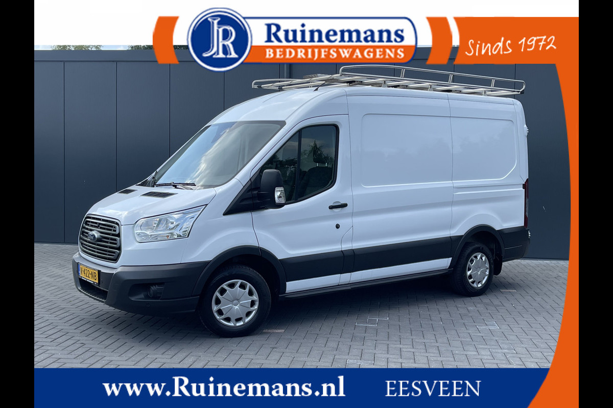 Ford Transit 2.0 TDCI EURO 6 / L2H2 / 1e EIG. / AIRCO / CRUISE / TREKHAAK / IMPERIAAL / 3-ZITS