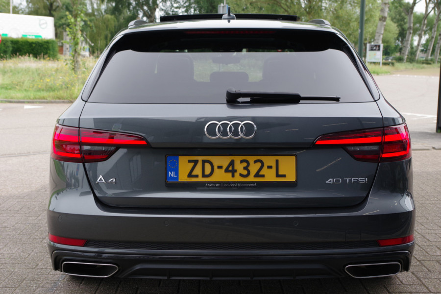 Audi A4 Avant 40 TFSI 190 PK S-Line Sport Black Edition, Panoramadak, Bang & Olufsen, Cruise Control, LED