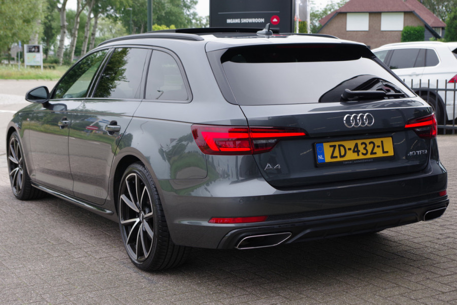 Audi A4 Avant 40 TFSI 190 PK S-Line Sport Black Edition, Panoramadak, Bang & Olufsen, Cruise Control, LED