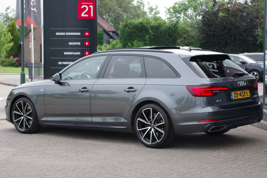 Audi A4 Avant 40 TFSI 190 PK S-Line Sport Black Edition, Panoramadak, Bang & Olufsen, Cruise Control, LED