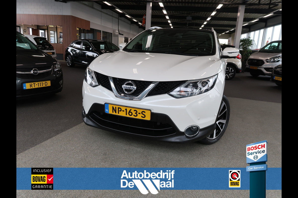 Nissan QASHQAI 1.2 Tekna LEDER/360/CAMERA/KEYLESS/19INCH/PANODAK