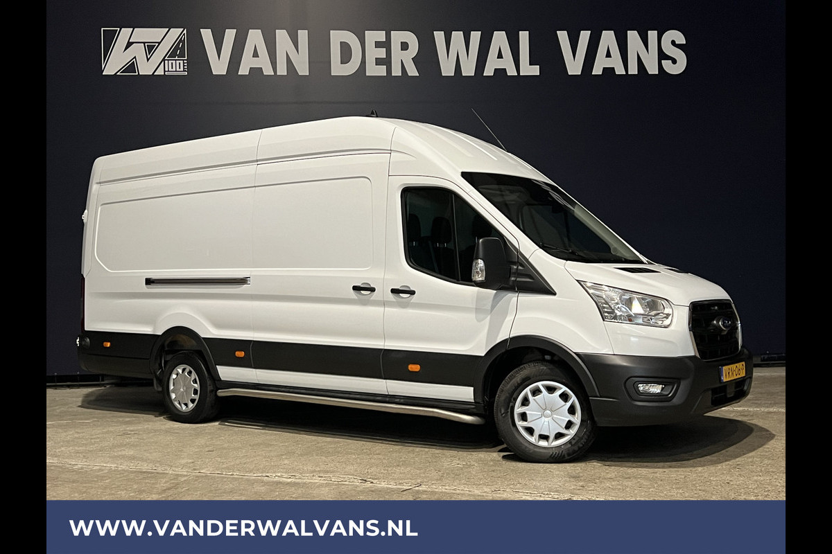 Ford Transit 2.0 TDCI L4H3 Jumbo Euro6 Airco | Camera | Navigatie | LED | Adaptieve Cruisecontrol Parkeersensoren, Bijrijdersbank