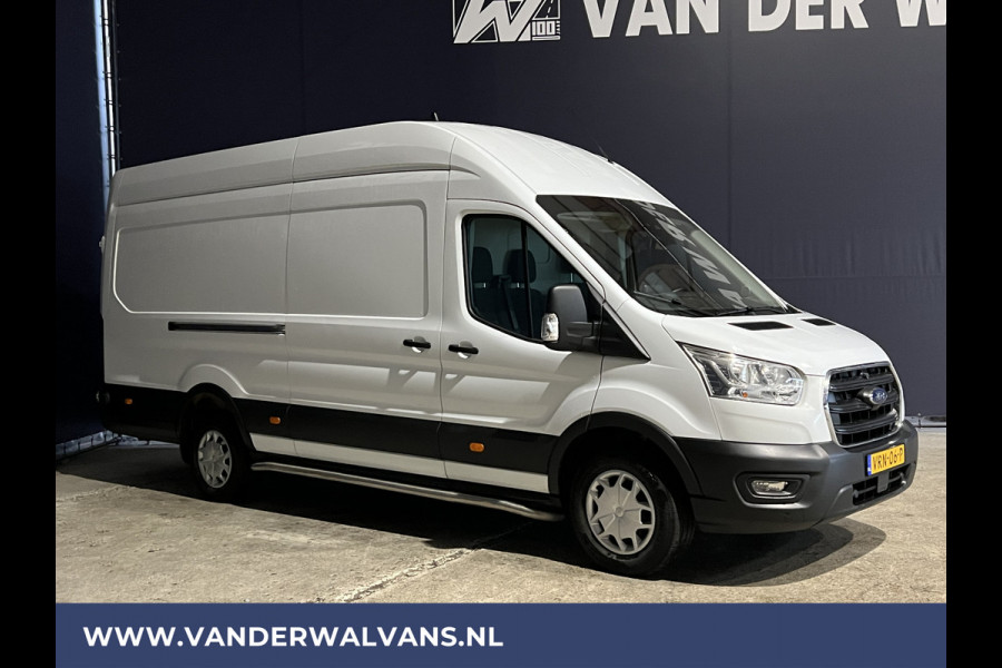 Ford Transit 2.0 TDCI L4H3 Jumbo Euro6 Airco | Camera | Navigatie | LED | Adaptieve Cruisecontrol Parkeersensoren, Bijrijdersbank