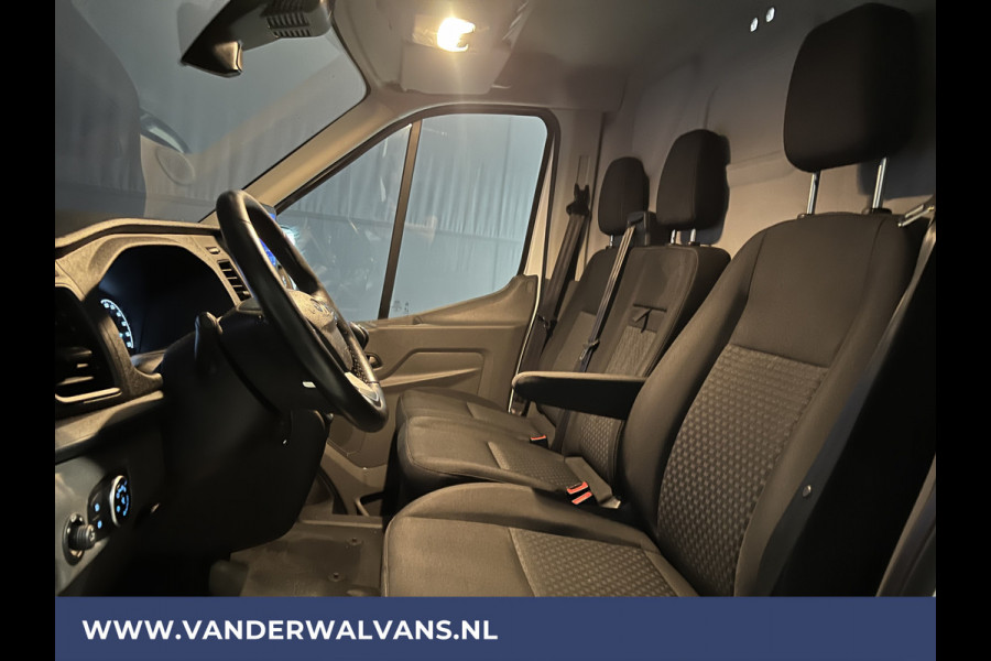 Ford Transit 2.0 TDCI L4H3 Jumbo Euro6 Airco | Camera | Navigatie | LED | Adaptieve Cruisecontrol Parkeersensoren, Bijrijdersbank